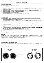 Предварительный просмотр 16 страницы ProLights LUMA1500SP User Manual