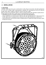 Предварительный просмотр 28 страницы ProLights LUMIPAR12HPRO User Manual