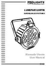 ProLights LUMIPAR12IRTRI User Manual preview