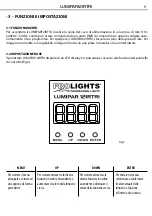 Предварительный просмотр 9 страницы ProLights LUMIPAR12IRTRI User Manual