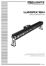 ProLights LUMIPIX16H User Manual preview