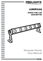 Предварительный просмотр 1 страницы ProLights LUMIPIX6Q User Manual