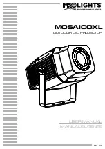 ProLights MOSAICOXL User Manual предпросмотр