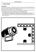 Предварительный просмотр 8 страницы ProLights MOSAICOXL User Manual