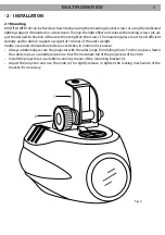 Предварительный просмотр 19 страницы ProLights MULTIFLOWER 102 User Manual