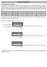 Предварительный просмотр 22 страницы ProLights MULTIFLOWER 102 User Manual