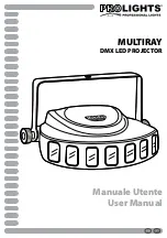 ProLights MULTIRAY User Manual предпросмотр