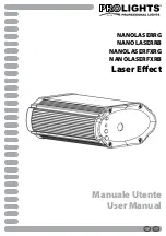 Preview for 1 page of ProLights NANOLASERFXRB User Manual