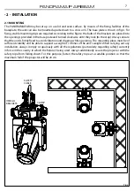 Предварительный просмотр 9 страницы ProLights PANORAMA IP AIRBEAM User Manual