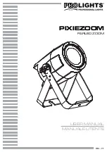 ProLights PIXIEZOOM User Manual preview