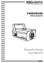 ProLights PROMOBEAM User Manual предпросмотр