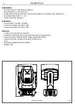 Предварительный просмотр 6 страницы ProLights RUBYFCX User Manual