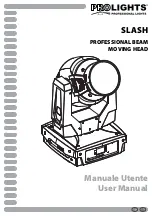 ProLights SLASH User Manual preview