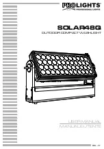 ProLights SOLAR48Q User Manual preview