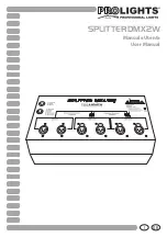 Предварительный просмотр 1 страницы ProLights SPLITTERDMX2W User Manual