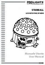 ProLights STARBALL User Manual предпросмотр