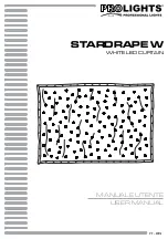 ProLights STARDRAPE W User Manual preview