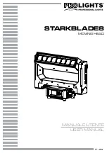 Предварительный просмотр 1 страницы ProLights STARKBLADE8 User Manual