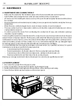 Предварительный просмотр 52 страницы ProLights SUNBLAST3000FC User Manual