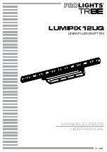 Предварительный просмотр 1 страницы ProLights Tribe LUMIPIX12UQ User Manual