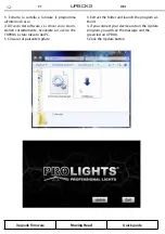 Предварительный просмотр 12 страницы ProLights UPBOX2 Quick Manual