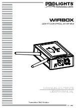 ProLights WIFIBox User Manual предпросмотр