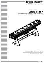 ProLights Z8STRIP User Manual предпросмотр