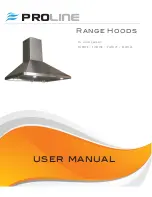 ProLine Range Hoods PLFW108 User Manual предпросмотр