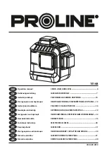 Preview for 1 page of Proline 15168 Operation Manual