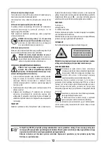 Предварительный просмотр 12 страницы Proline 15168 Operation Manual