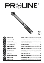 Предварительный просмотр 1 страницы Proline 66700 Operation Manual