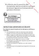 Preview for 17 page of Proline BVC3APARQUET Operating Instructions Manual