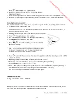 Preview for 12 page of Proline CBE16 Operating Instructions Manual