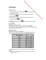 Preview for 57 page of Proline CBM25 Operating Instructions Manual