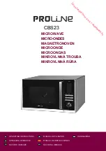 Proline CBS23 Operating Instructions Manual предпросмотр