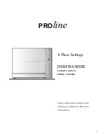 Предварительный просмотр 1 страницы Proline CDW400P Owner'S Manual