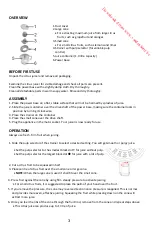 Preview for 4 page of Proline CJ13 Operating Instructions Manual