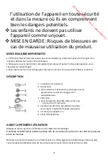 Preview for 8 page of Proline CJ13 Operating Instructions Manual