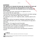 Preview for 2 page of Proline CR75PB Operating Instructions Manual