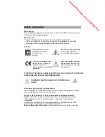 Предварительный просмотр 3 страницы Proline DVDP292WX Operating Instructions Manual