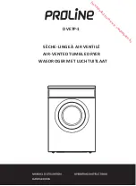 Предварительный просмотр 1 страницы Proline DVE7P-1 Operating Instructions Manual