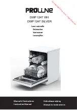 Предварительный просмотр 1 страницы Proline DWP 1247 SILVER Instruction Manual