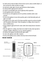 Предварительный просмотр 5 страницы Proline EC5FRESH Operating Instructions Manual