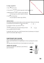 Предварительный просмотр 34 страницы Proline FDP 12 648 W/SL Operating Instructions Manual