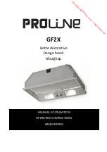 Предварительный просмотр 1 страницы Proline GF2X Operating Instructions Manual