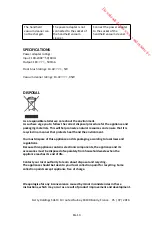 Preview for 16 page of Proline HANDY 14LIT Operating Instructions Manual