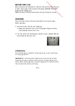 Preview for 6 page of Proline HB200P Operating Instructions Manual