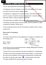 Предварительный просмотр 2 страницы Proline HM250 Operating Instructions Manual