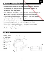 Предварительный просмотр 3 страницы Proline HM250 Operating Instructions Manual