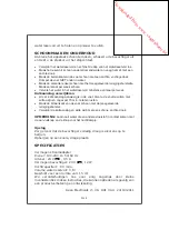 Preview for 14 page of Proline HUM08 Operating Instructions Manual